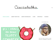 Tablet Screenshot of ciuciubabka.net
